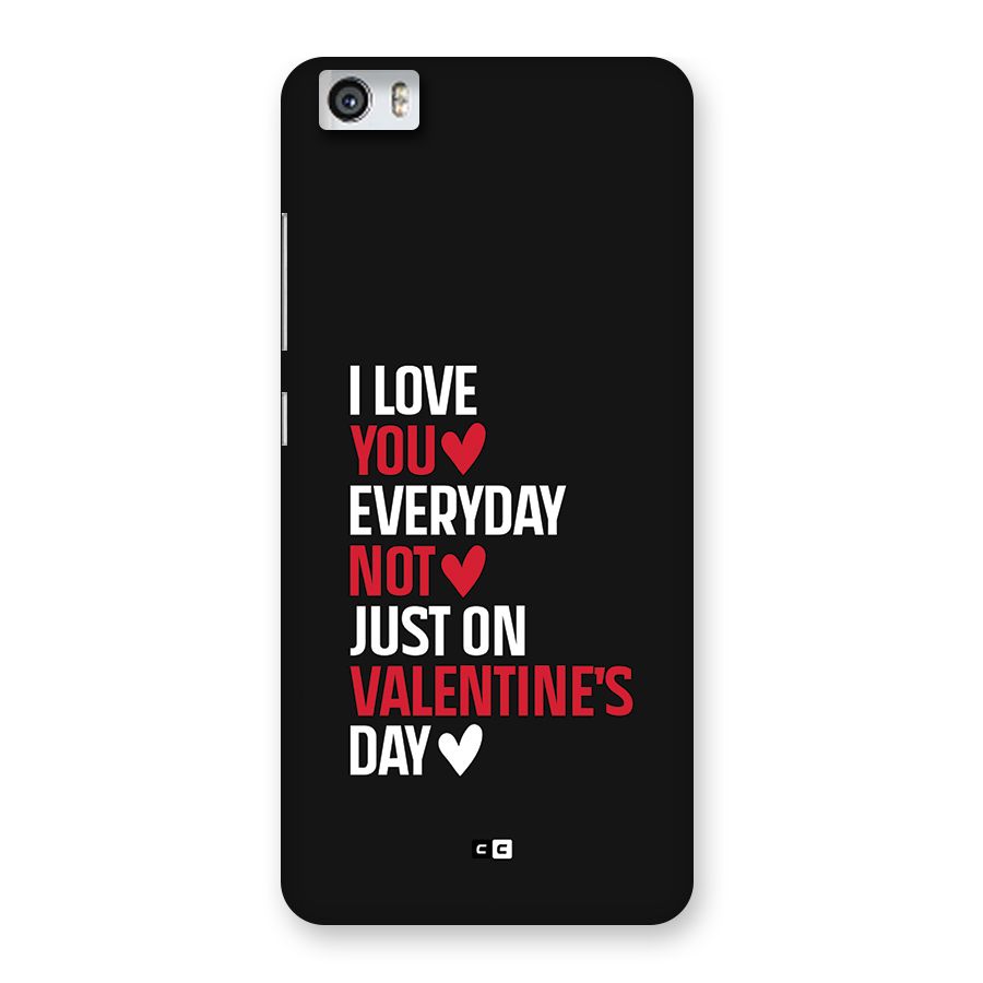 I Love You Everyday Back Case for Redmi Mi 5