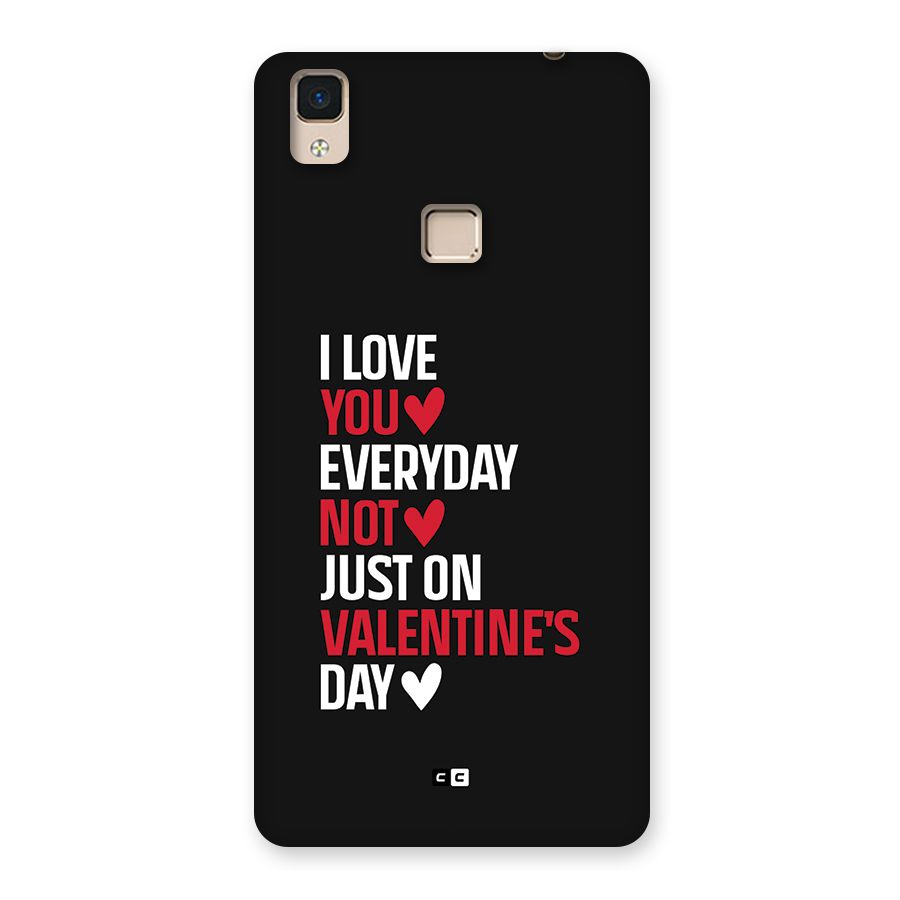 I Love You Everyday Back Case for V3 Max