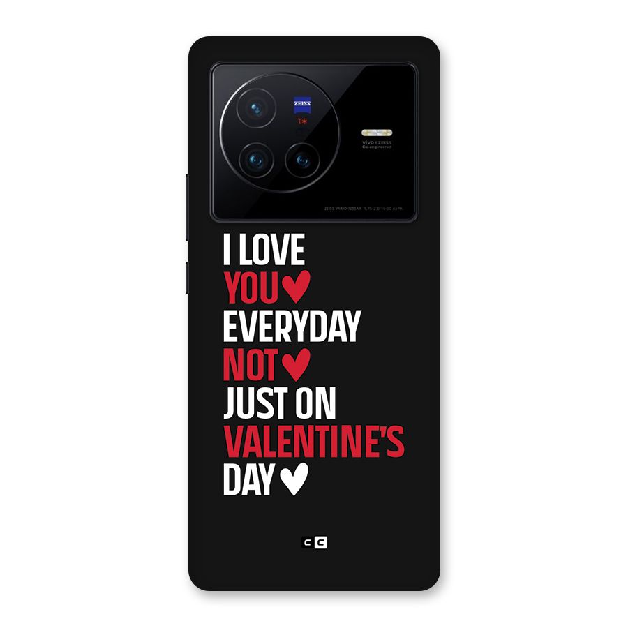 I Love You Everyday Back Case for Vivo X80