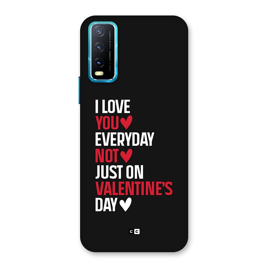 I Love You Everyday Back Case for Vivo Y20G