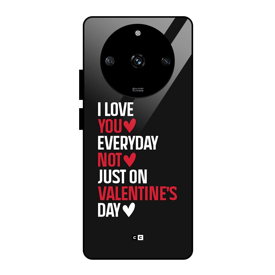 I Love You Everyday Glass Back Case for Realme Narzo 60 5G