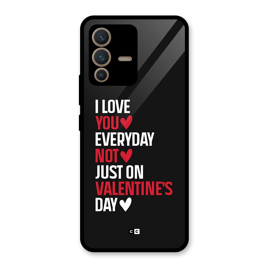 I Love You Everyday Glass Back Case for Vivo V23 5G