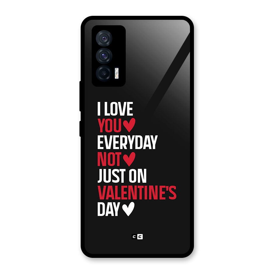 I Love You Everyday Glass Back Case for Vivo iQOO 7 5G