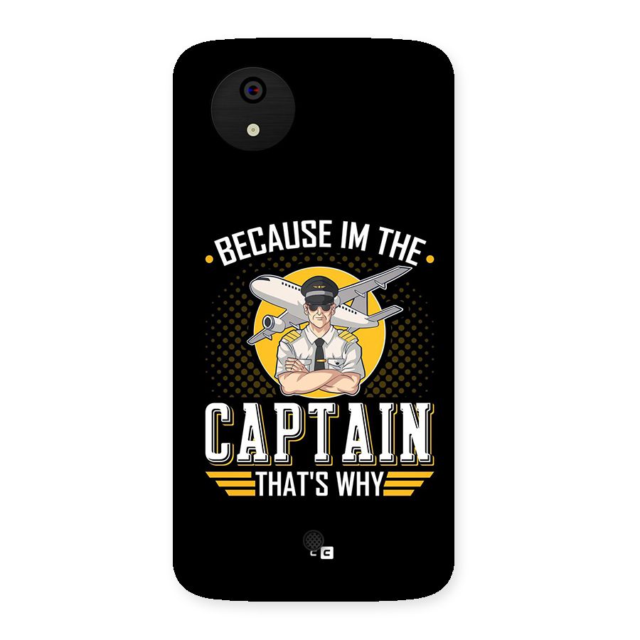 I M Captain Back Case for Canvas A1  AQ4501