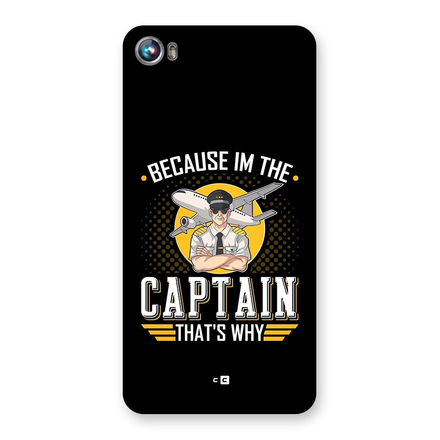 I M Captain Back Case for Canvas Fire 4 (A107)