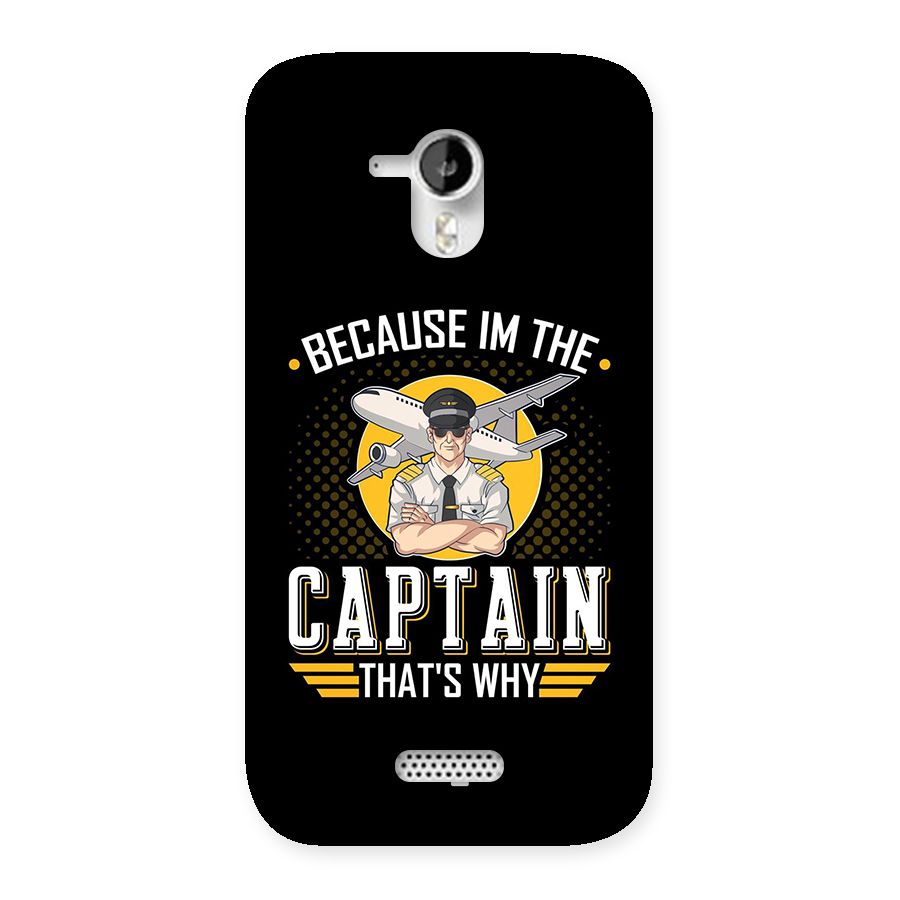 I M Captain Back Case for Canvas HD A116