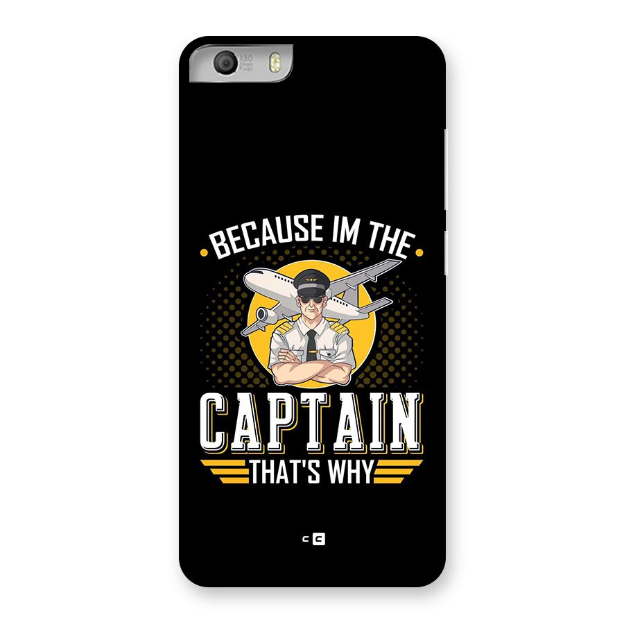 I M Captain Back Case for Canvas Knight 2