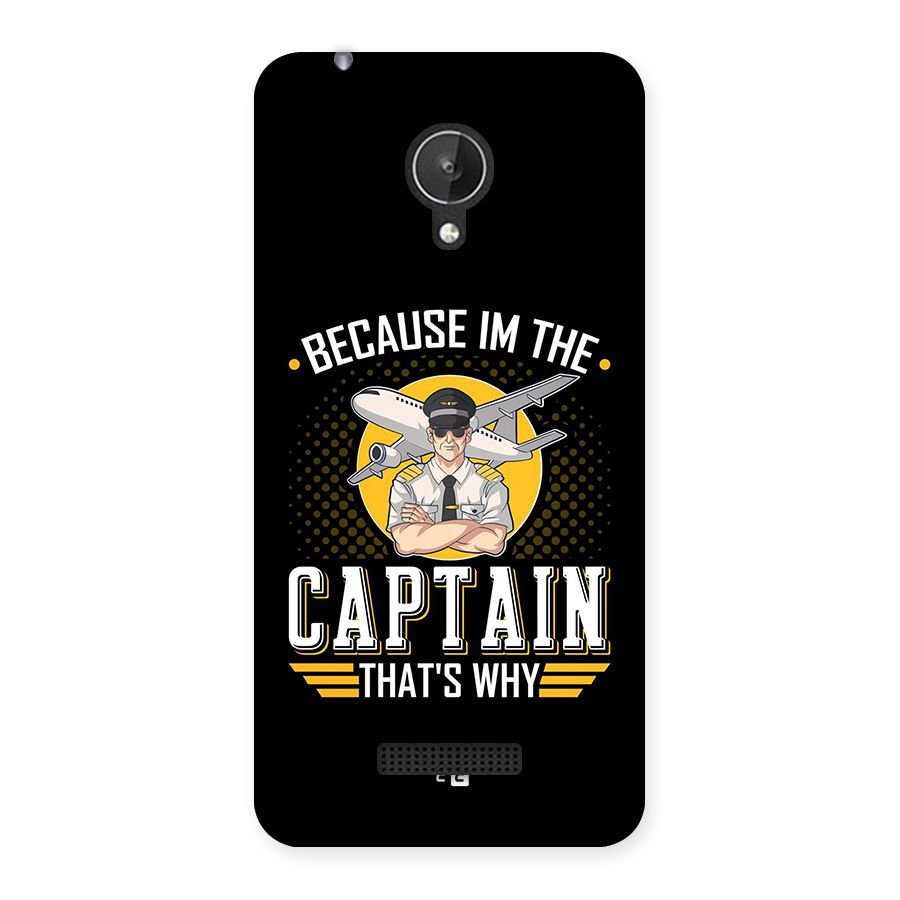 I M Captain Back Case for Canvas Spark Q380