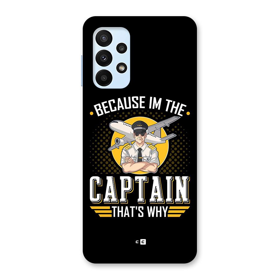 I M Captain Back Case for Galaxy A23