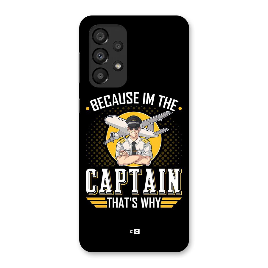 I M Captain Back Case for Galaxy A33 5G