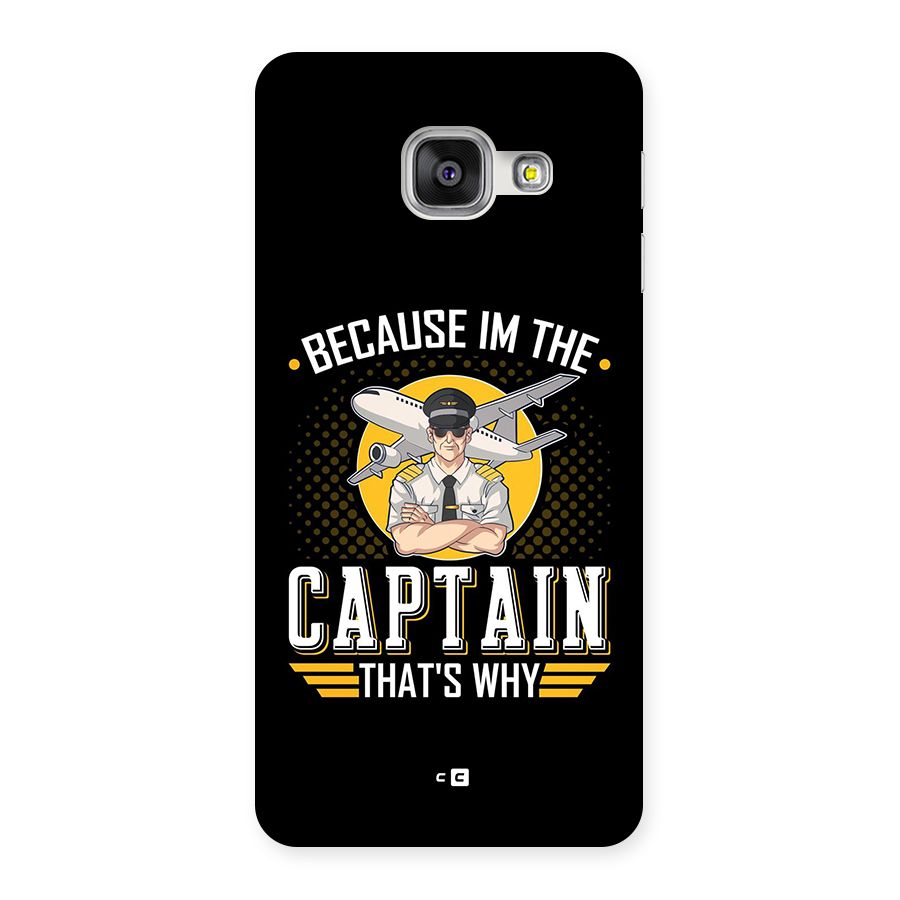 I M Captain Back Case for Galaxy A3 (2016)