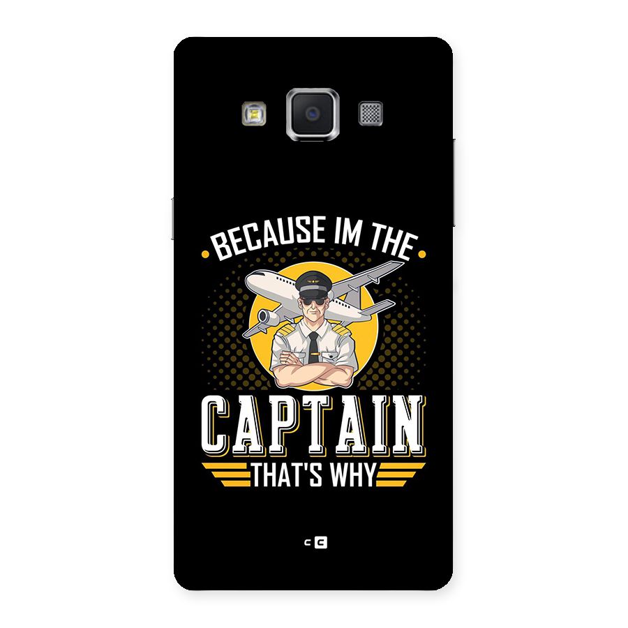 I M Captain Back Case for Galaxy A5