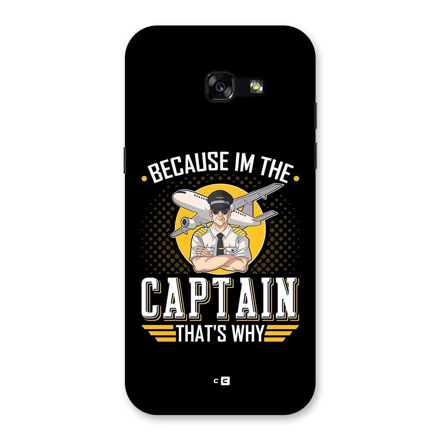 I M Captain Back Case for Galaxy A5 2017