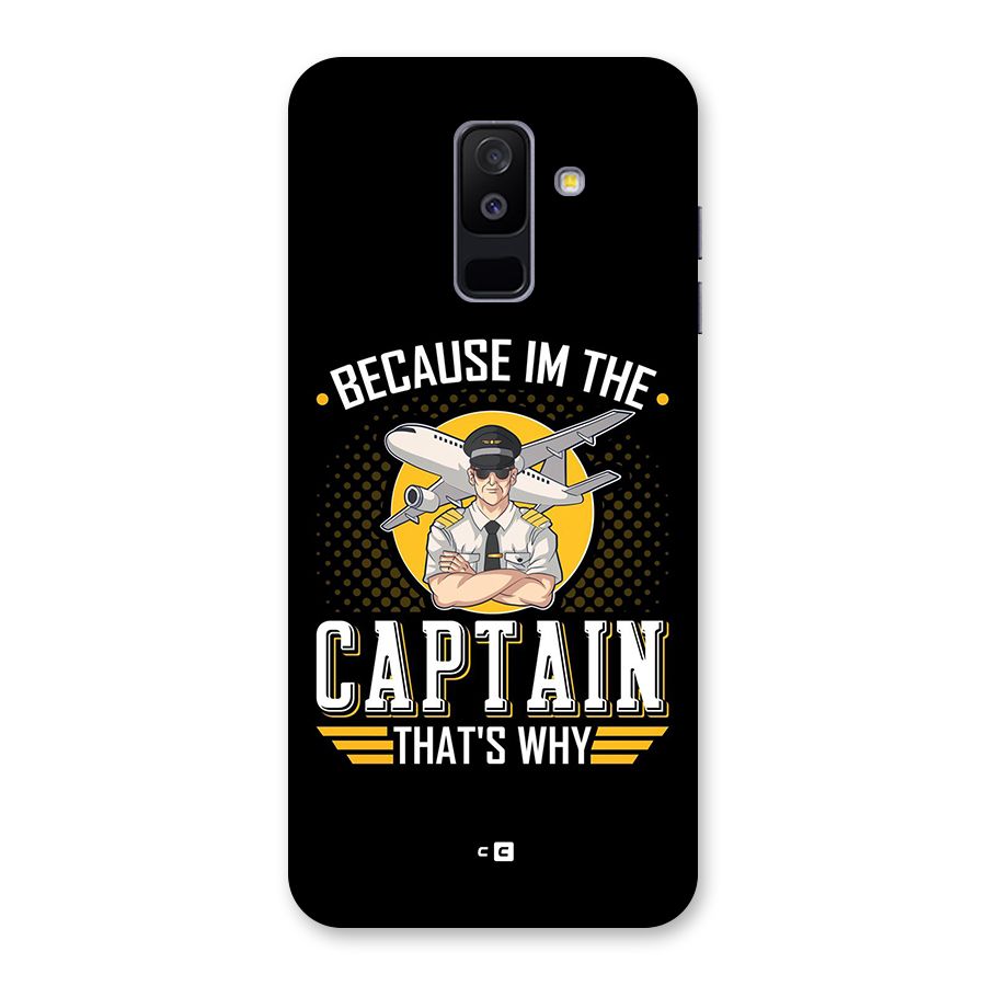 I M Captain Back Case for Galaxy A6 Plus