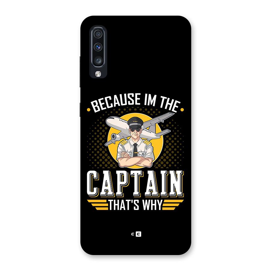 I M Captain Back Case for Galaxy A70