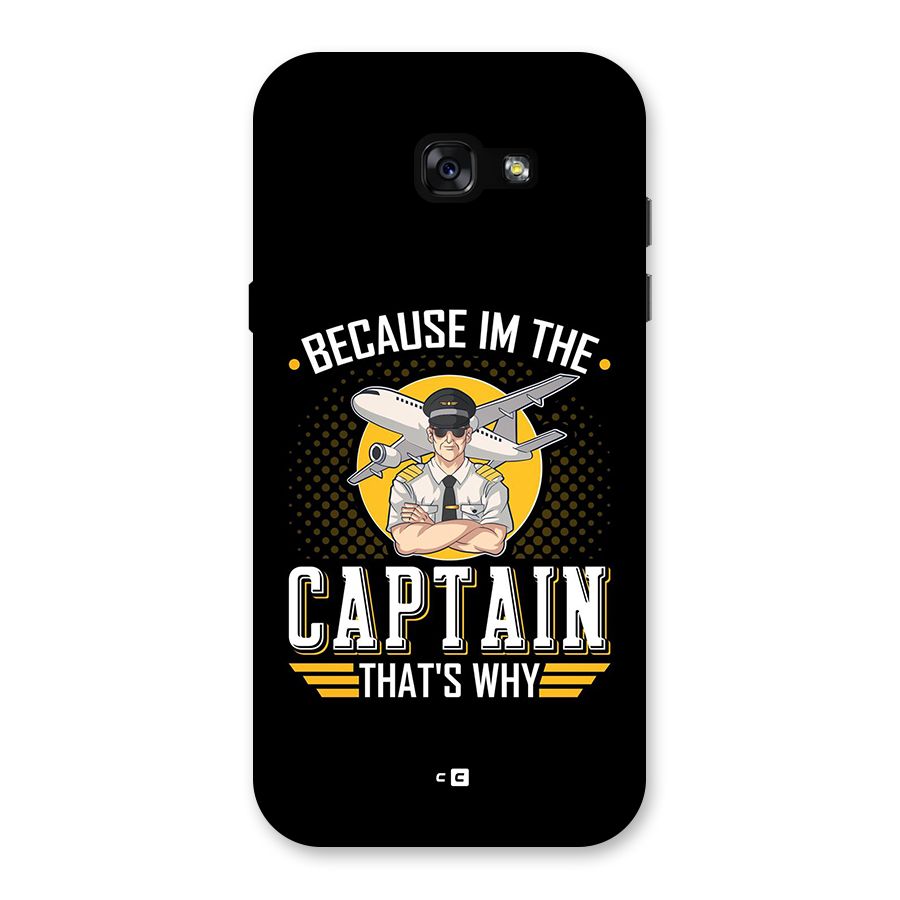 I M Captain Back Case for Galaxy A7 (2017)