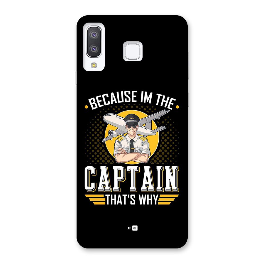 I M Captain Back Case for Galaxy A8 Star
