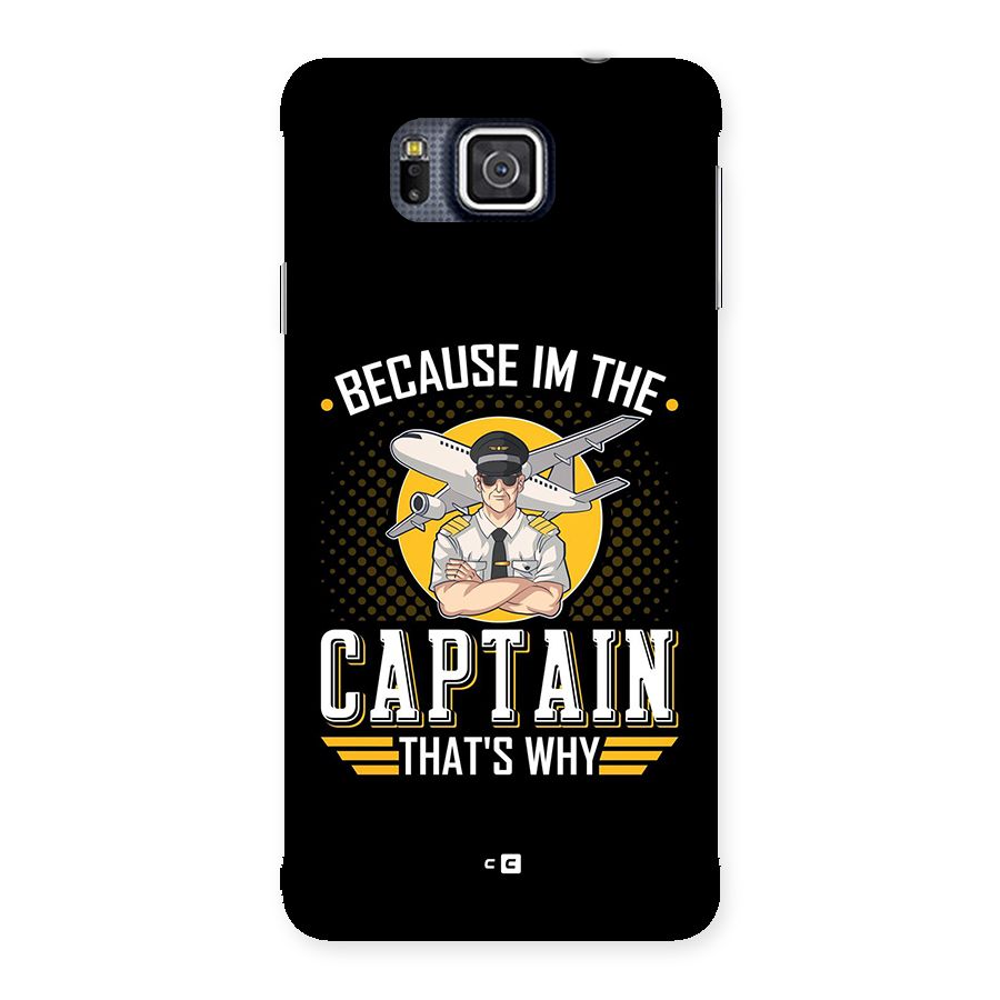 I M Captain Back Case for Galaxy Alpha