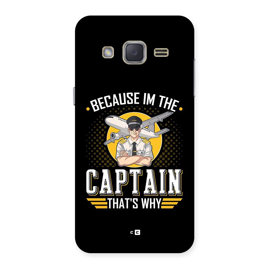 I M Captain Back Case for Galaxy J2