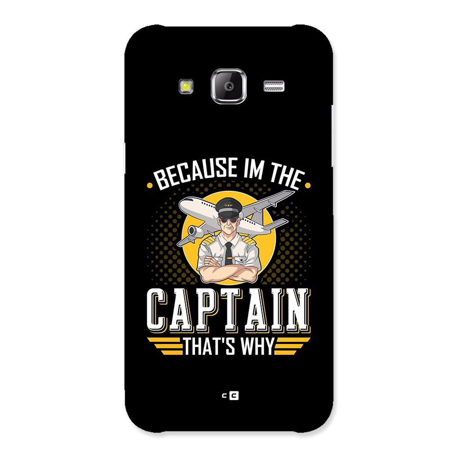 I M Captain Back Case for Galaxy J2 Prime