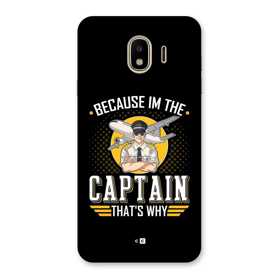 I M Captain Back Case for Galaxy J4