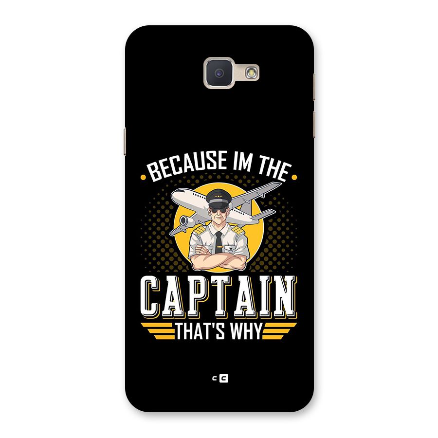 I M Captain Back Case for Galaxy J5 Prime