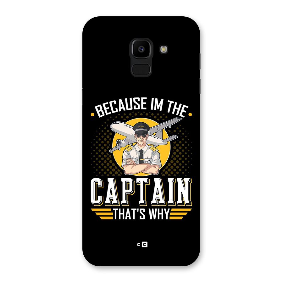 I M Captain Back Case for Galaxy J6
