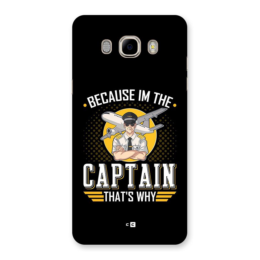 I M Captain Back Case for Galaxy J7 2016