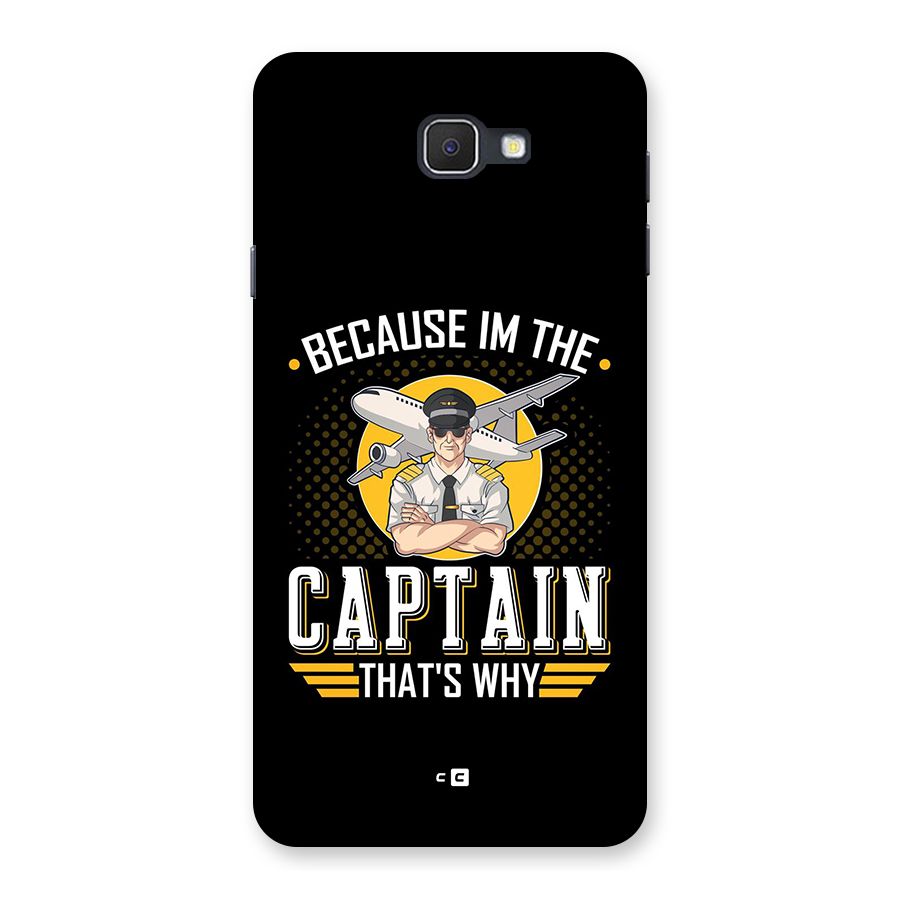 I M Captain Back Case for Galaxy J7 Prime