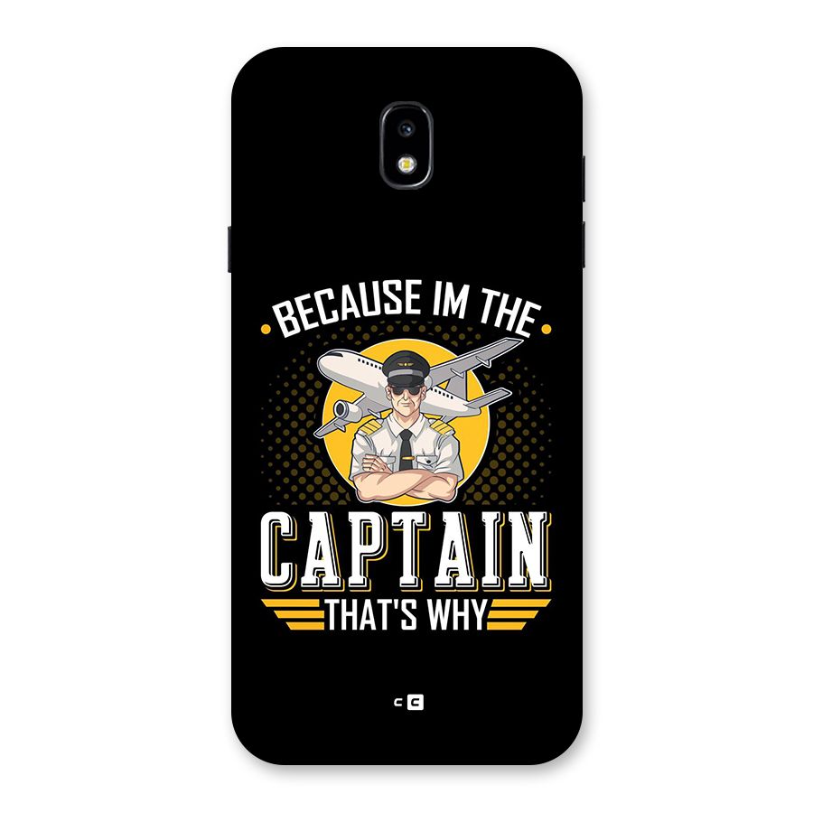 I M Captain Back Case for Galaxy J7 Pro