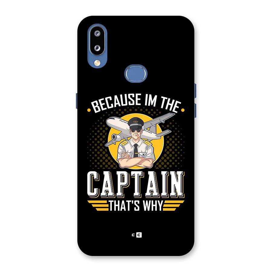 I M Captain Back Case for Galaxy M01s