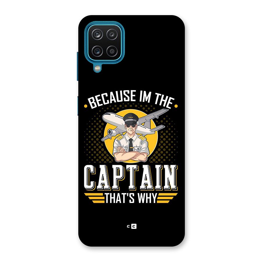 I M Captain Back Case for Galaxy M12