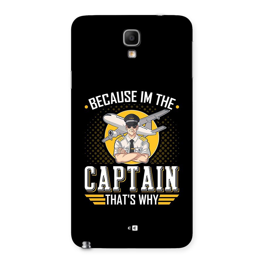 I M Captain Back Case for Galaxy Note 3 Neo