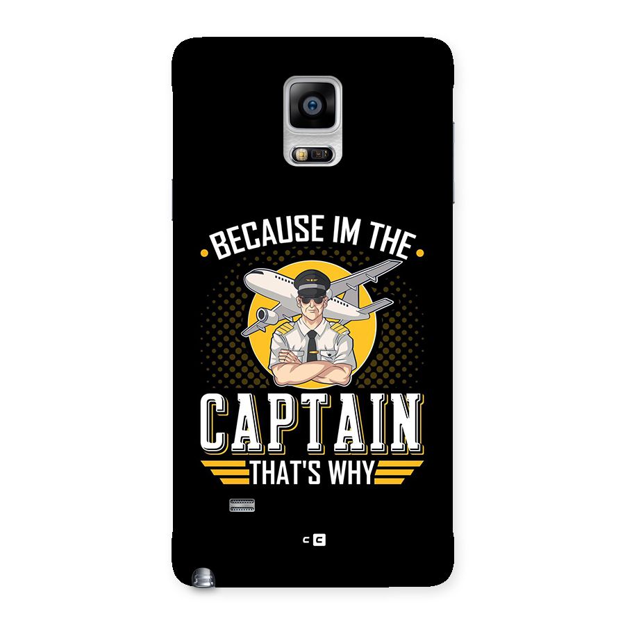 I M Captain Back Case for Galaxy Note 4
