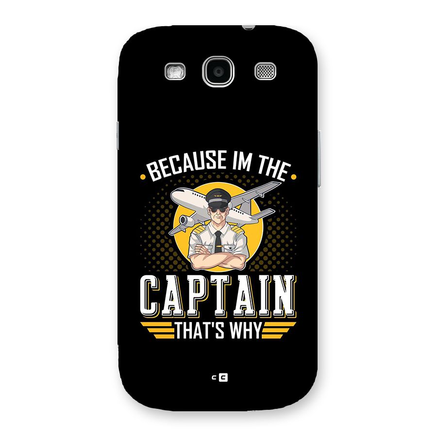 I M Captain Back Case for Galaxy S3 Neo