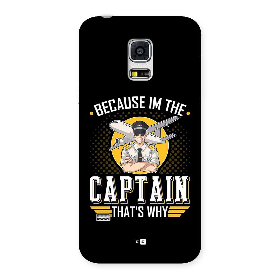I M Captain Back Case for Galaxy S5 Mini
