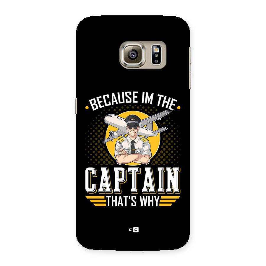 I M Captain Back Case for Galaxy S6 edge