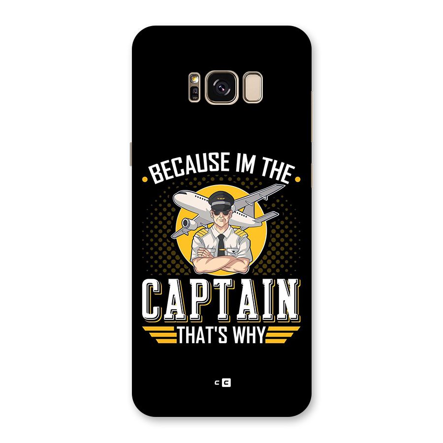 I M Captain Back Case for Galaxy S8 Plus