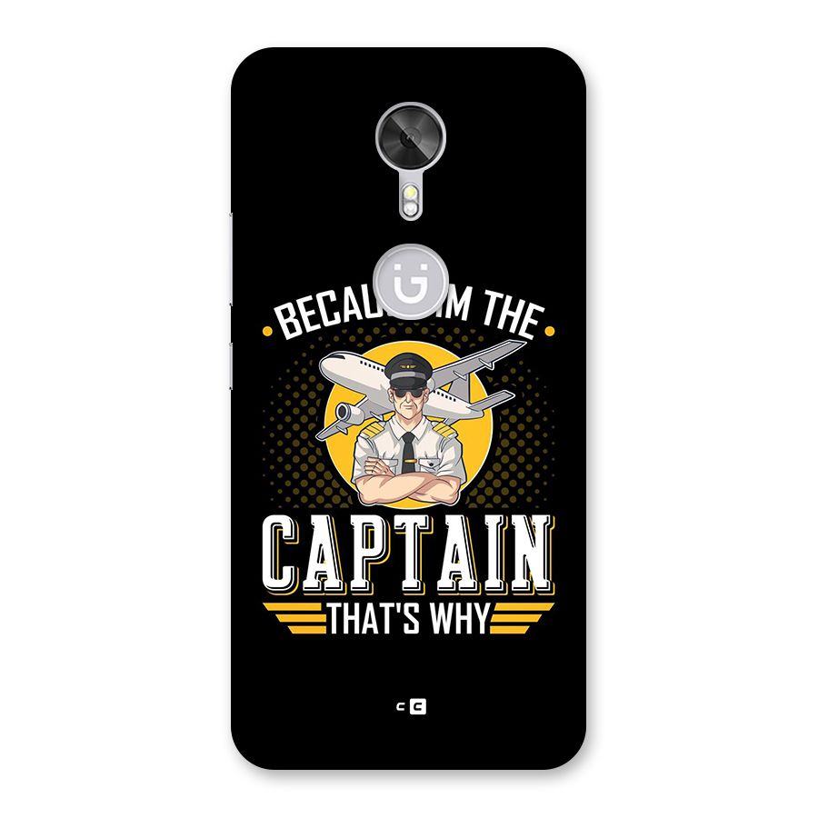 I M Captain Back Case for Gionee A1