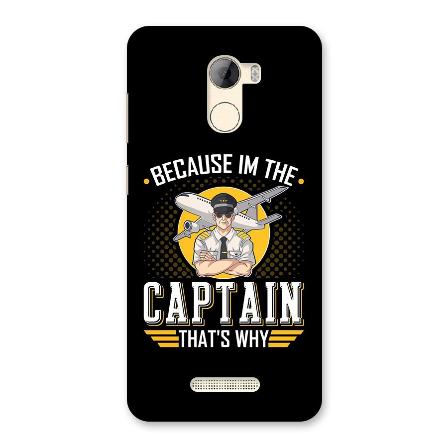 I M Captain Back Case for Gionee A1 LIte