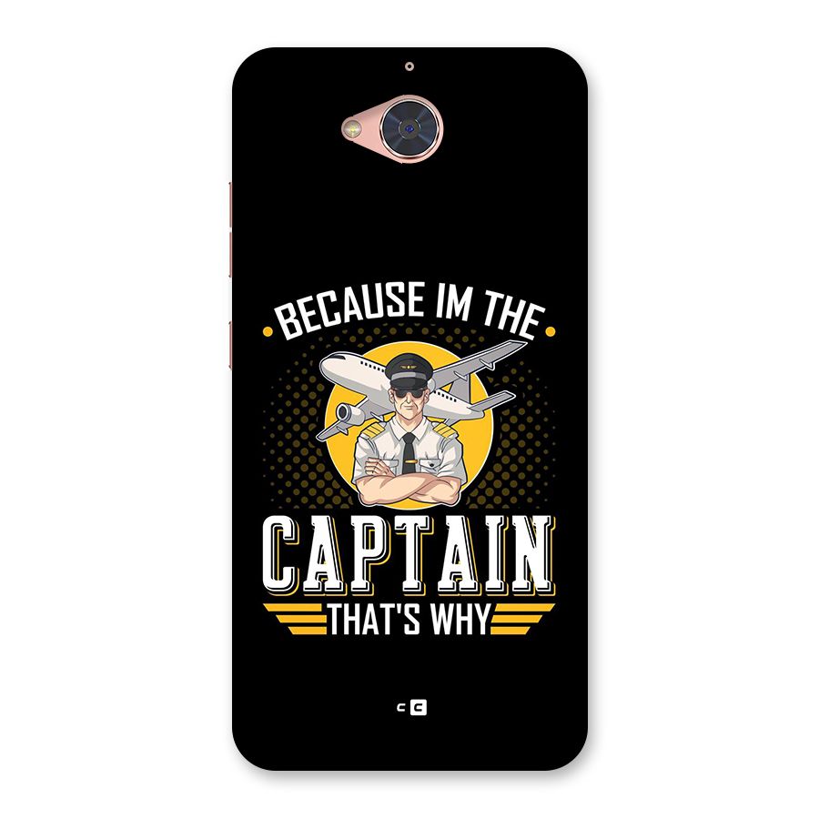 I M Captain Back Case for Gionee S6 Pro