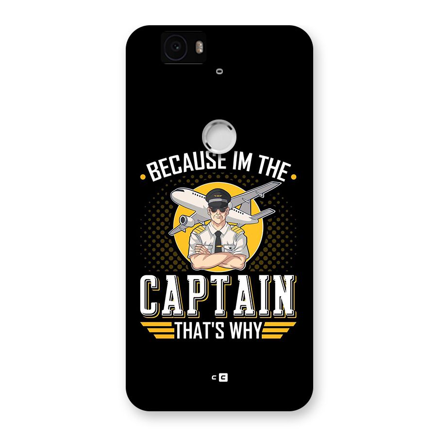 I M Captain Back Case for Google Nexus 6P