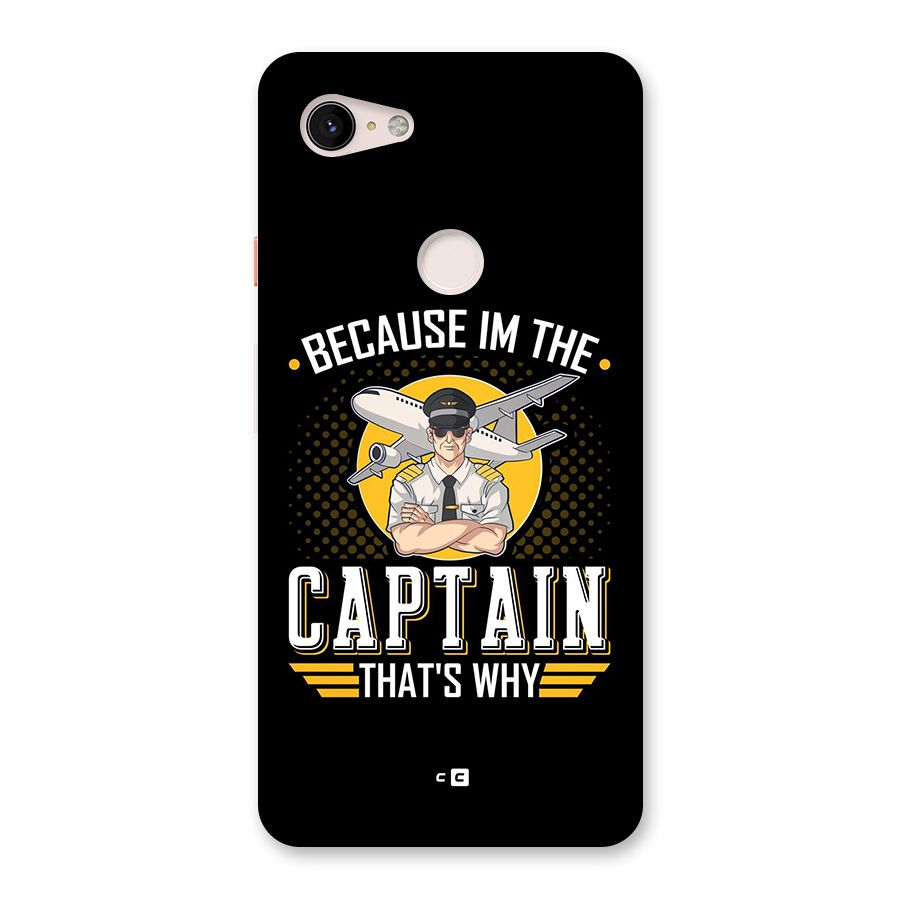 I M Captain Back Case for Google Pixel 3 XL