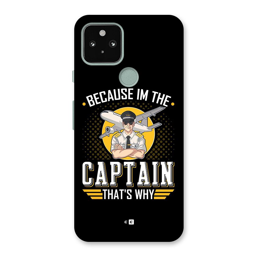 I M Captain Back Case for Google Pixel 5