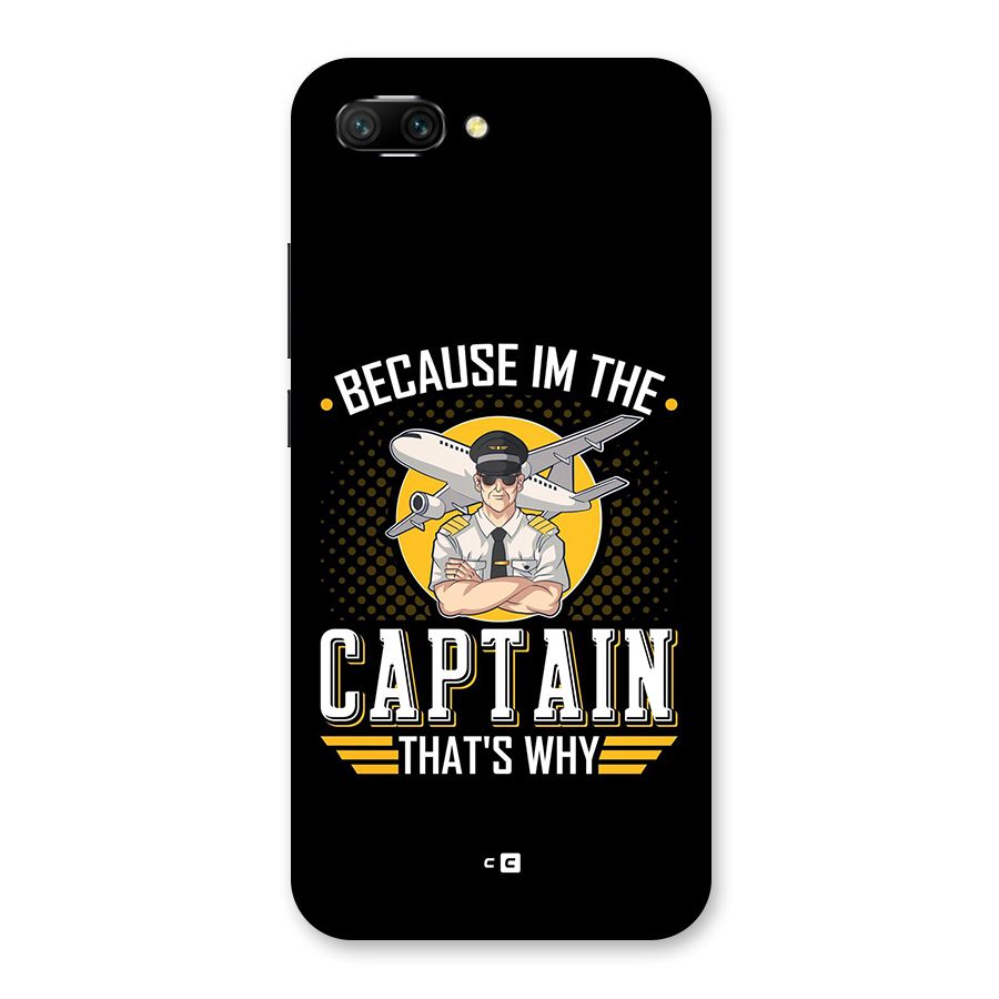 I M Captain Back Case for Honor 10
