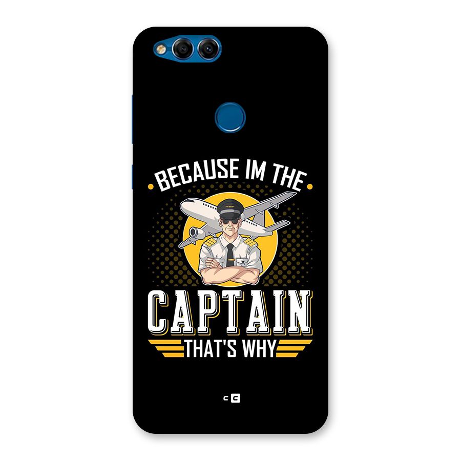 I M Captain Back Case for Honor 7X