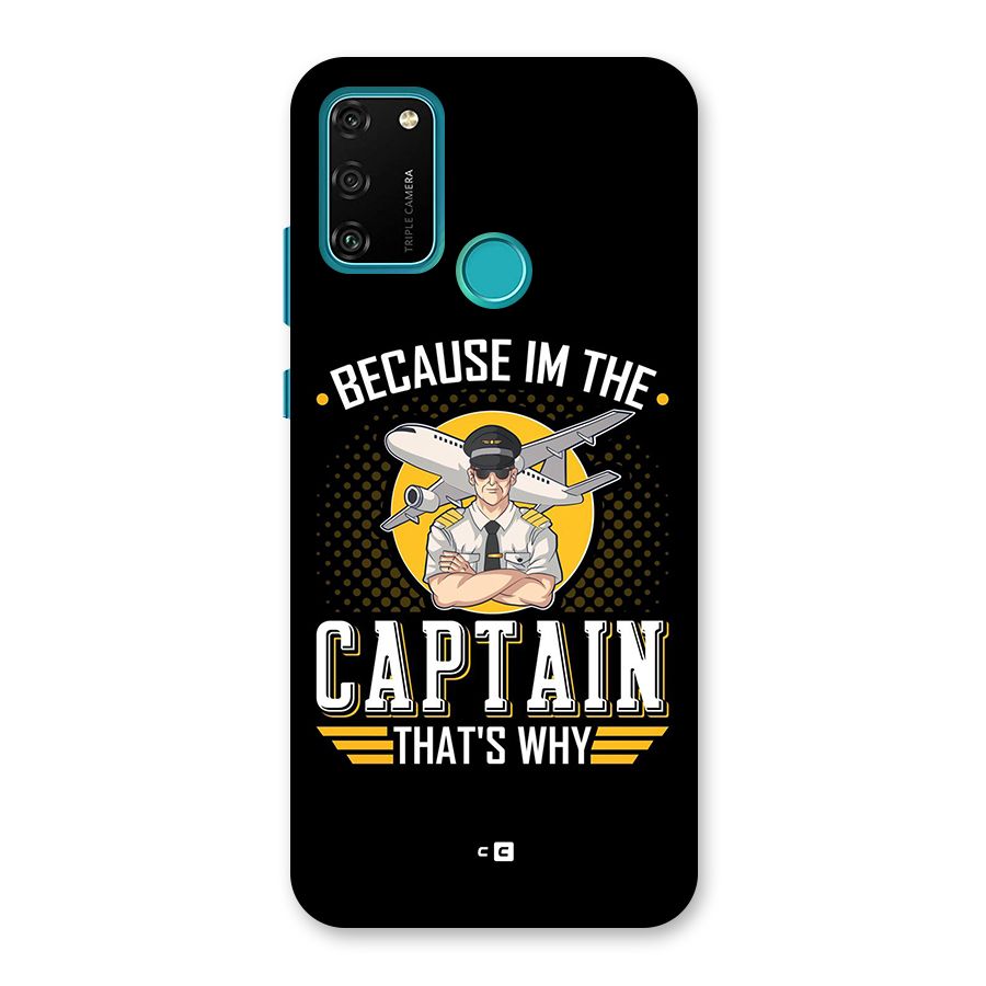 I M Captain Back Case for Honor 9A