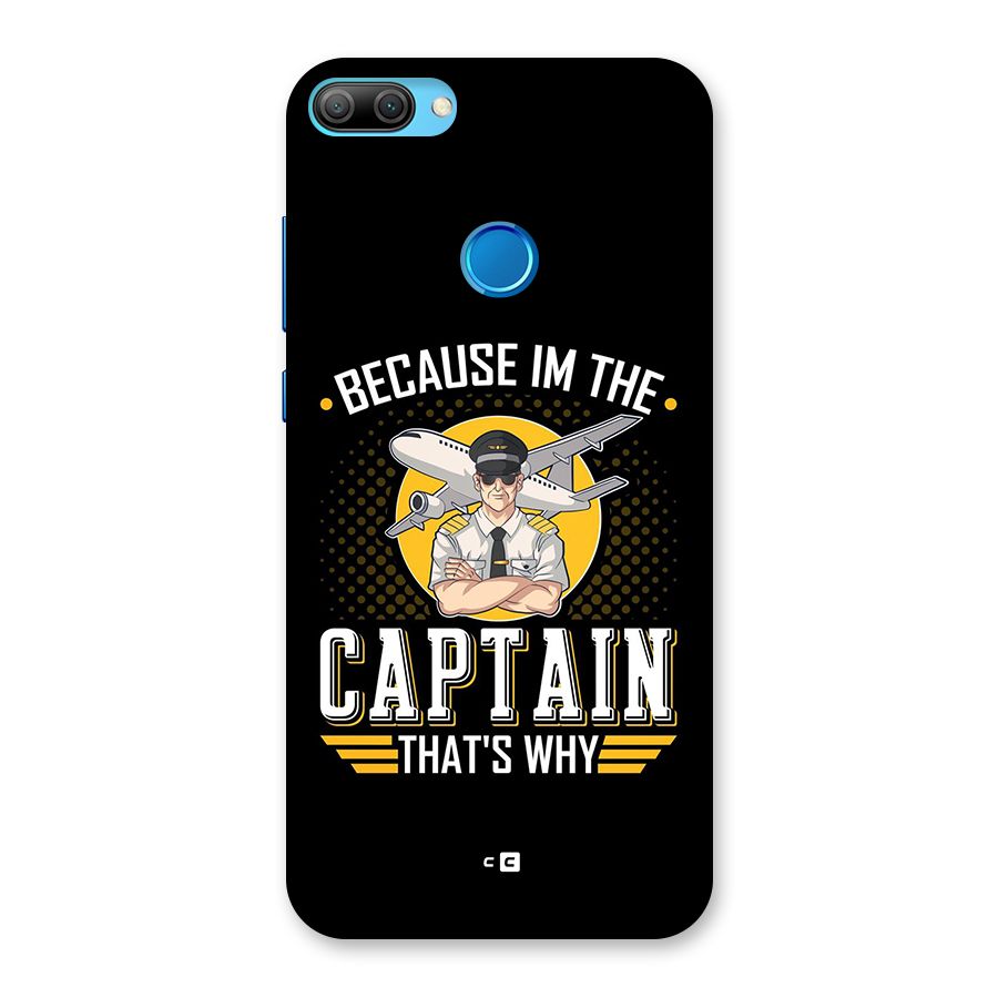 I M Captain Back Case for Honor 9N