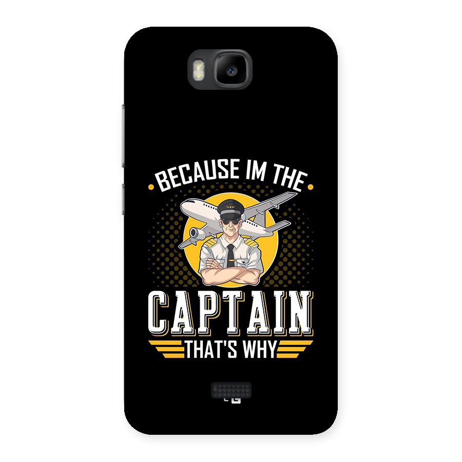 I M Captain Back Case for Honor Bee