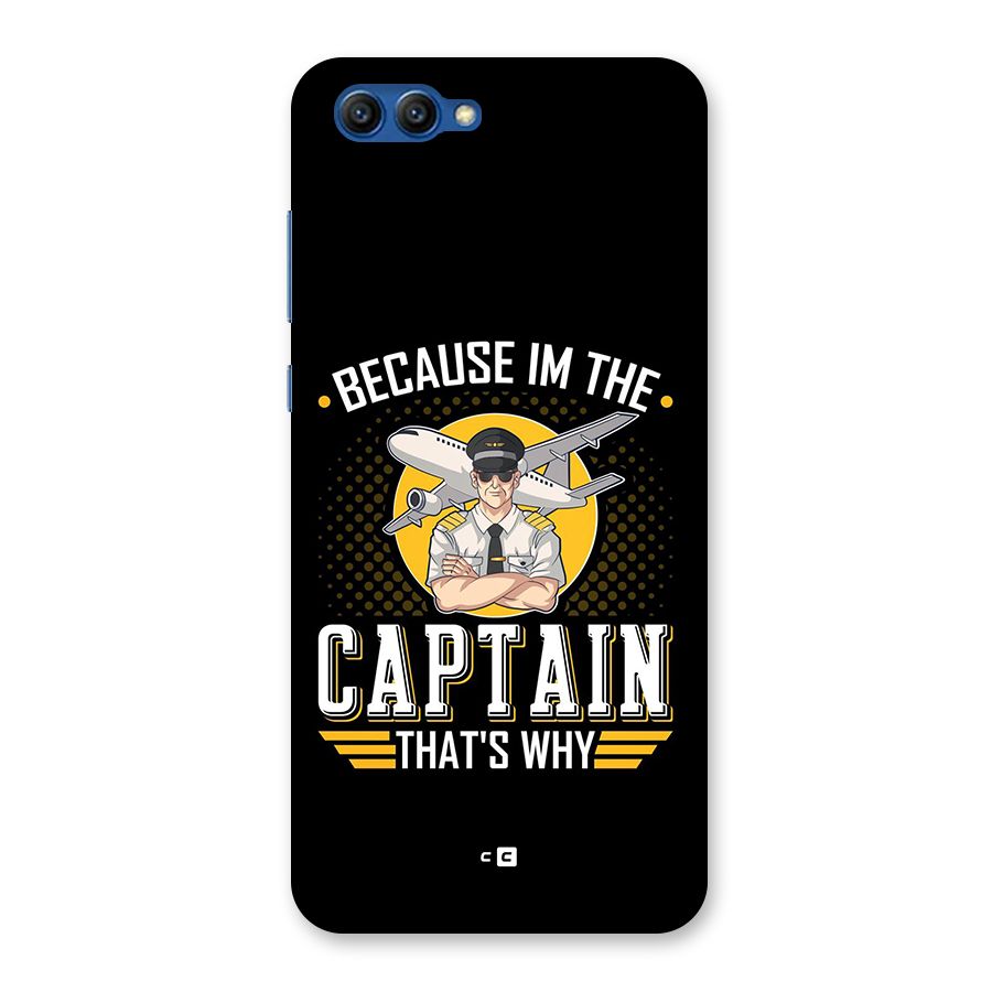I M Captain Back Case for Honor View 10